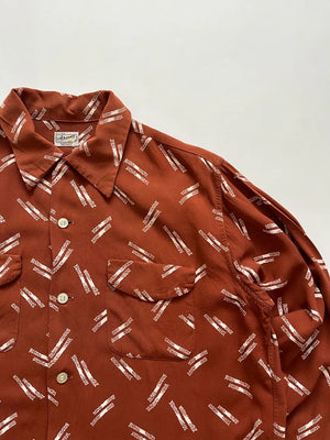 1950s Airman Gabardine Shirt - L