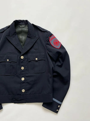 70s Amarillo Fire Department Jacket - L