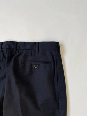 1997 Italian Navy Wool Trousers - W32 L32