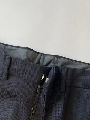 1997 Italian Navy Wool Trousers - W32 L32
