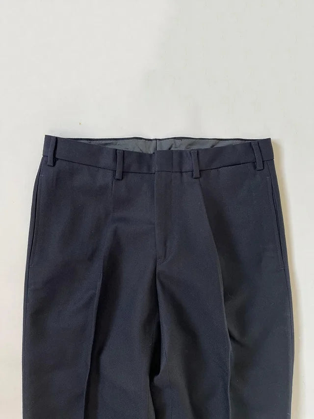 1997 Italian Navy Wool Trousers - W32 L32