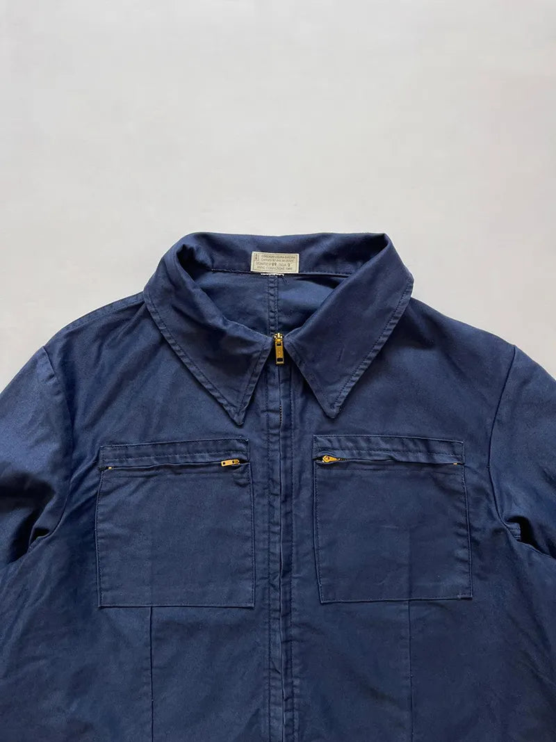1980s Italian Navy Work Jacket - M