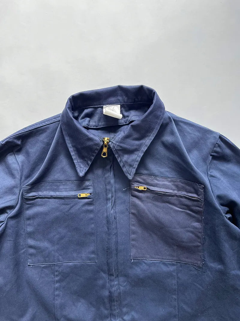 1990 Italian Navy Work Jacket - S