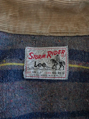 60s 70s Lee Storm Rider Denim Jacket 101LJ - XL