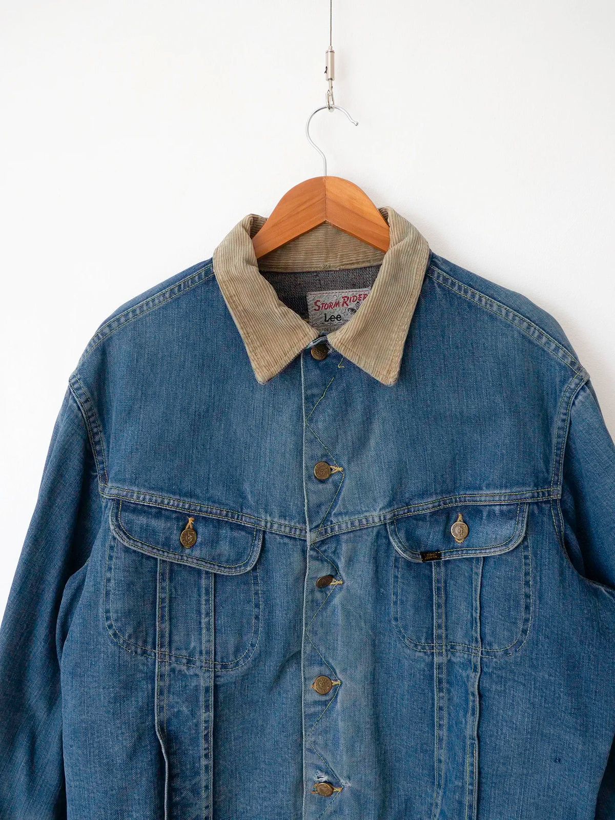 Veste en jean Lee Storm Rider 101LJ des années 60-70 - XL