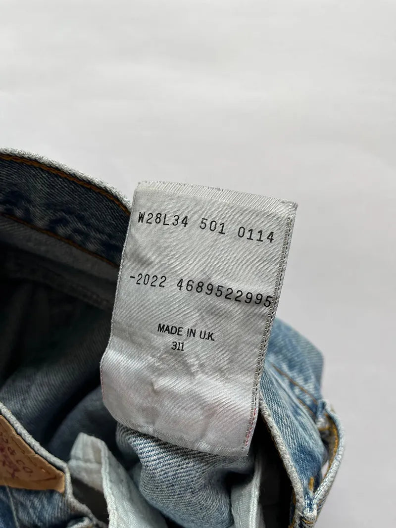 Label levi's 501
