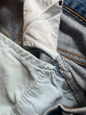 Label of jeans