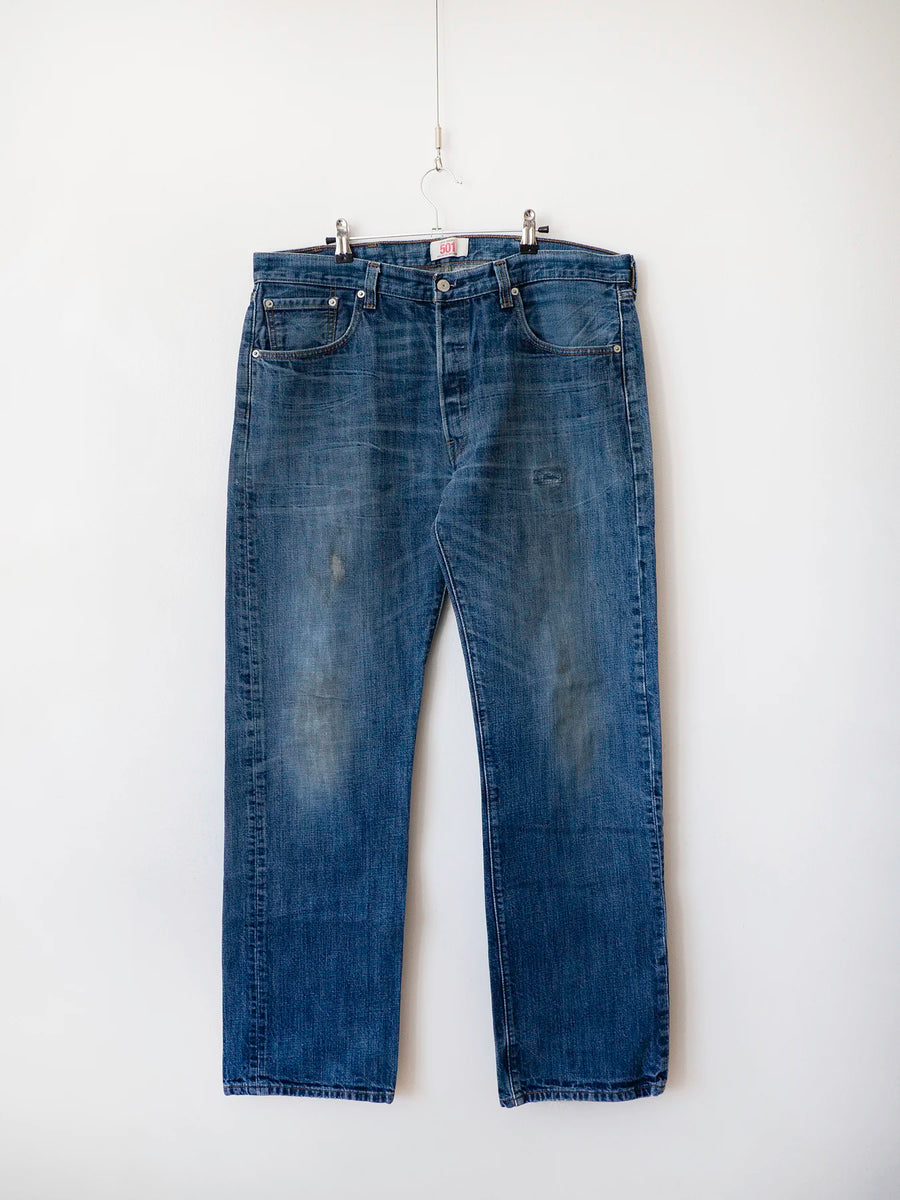00s Levi's 501 dark blue - W38 L34