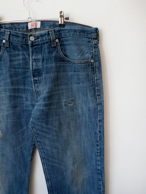 00s Levi's 501 dark blue - W38 L34