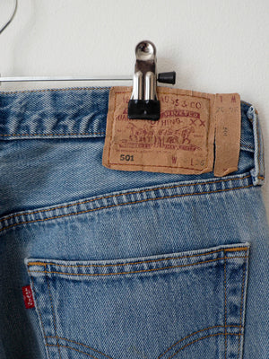 90s Levi's 501 light blue - W31 L29