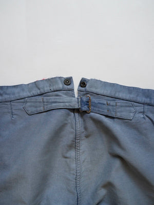 50s 60s Livrador Moleskin Trousers - W32 L30