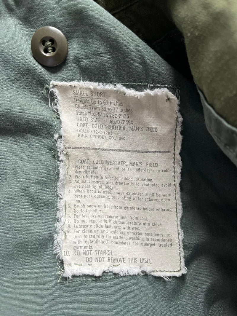 Vintage M65 Tag