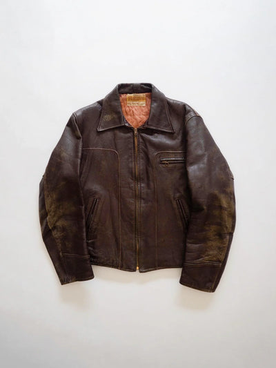 1950s Penney's Horsehide Jacket - S/M