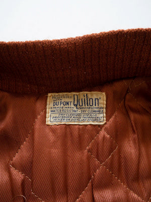 Blouson en suède Dupont Quilon années 50 - Taille S