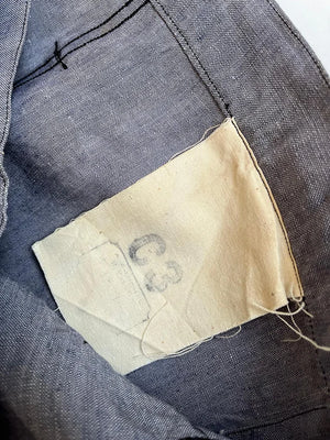 50s French Navy Ramie Sailor Pant - W32 L32