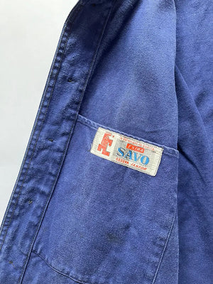 60s 70s French Work Jacket Extra Savo - L