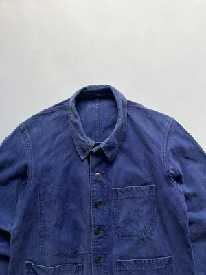 60s 70s French Work Jacket Extra Savo - L