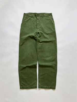 Work pants 1960s Swedish Army 34X34