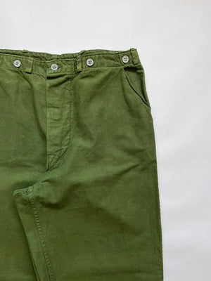 Work pants 1940s Swedish Army 36X34