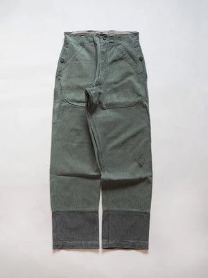 60 - 70s Swiss Army Denim Work Pants - W31 L34