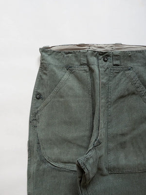 60 - 70s Swiss Army Denim Work Pants - W31 L34