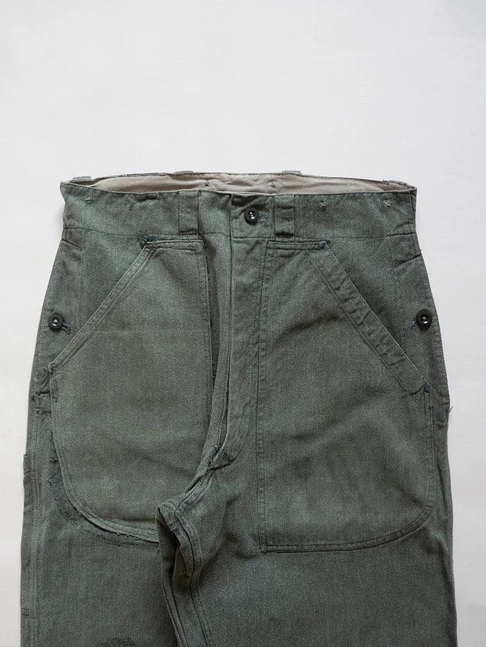 60 - 70s Swiss Army Denim Work Pants - W31 L34