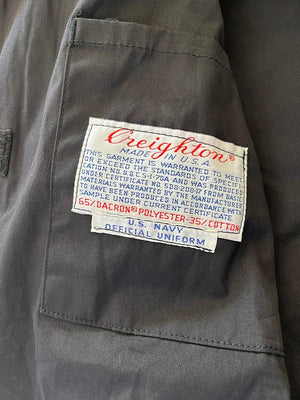 Veste légère US Navy noire années 80 - T. L