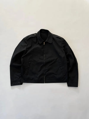 Veste légère marine américaine années 80 noire - M