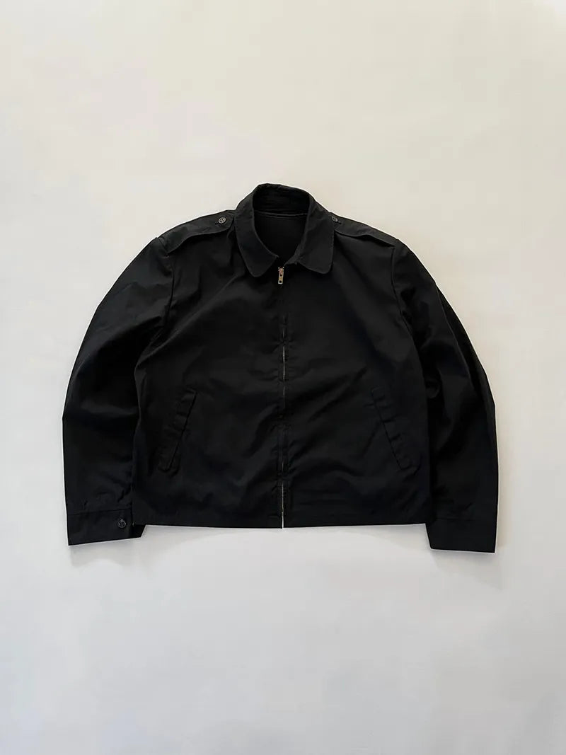Veste légère marine américaine années 80 noire - M