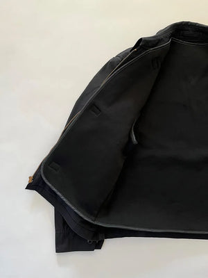 Veste légère marine américaine années 80 noire - M