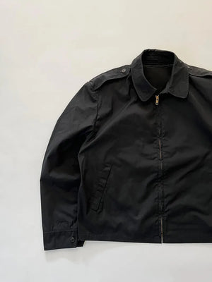 Veste légère marine américaine années 80 noire - M