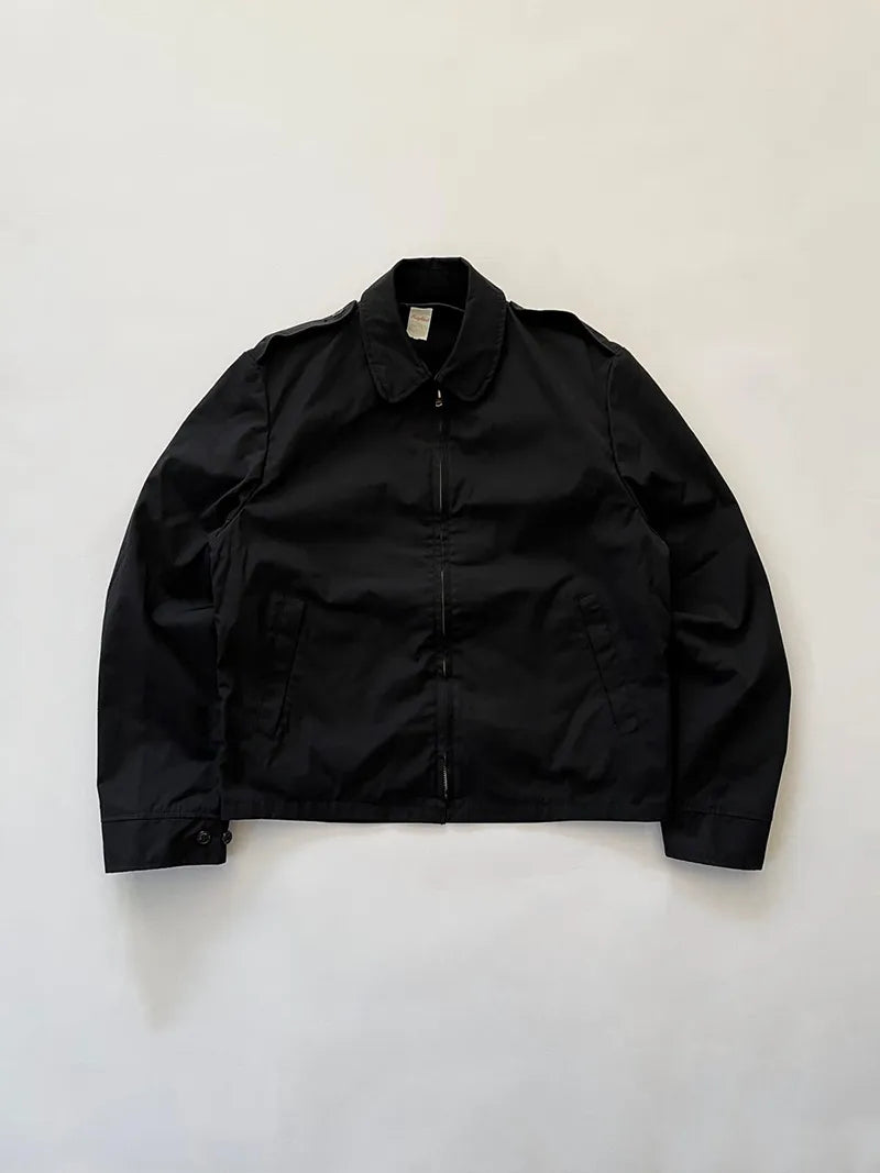 80s US Navy Light Jacket Black - M