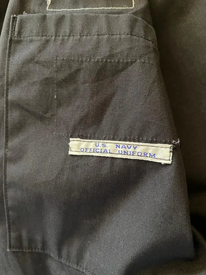 80s US Navy Light Jacket Black - L/XL