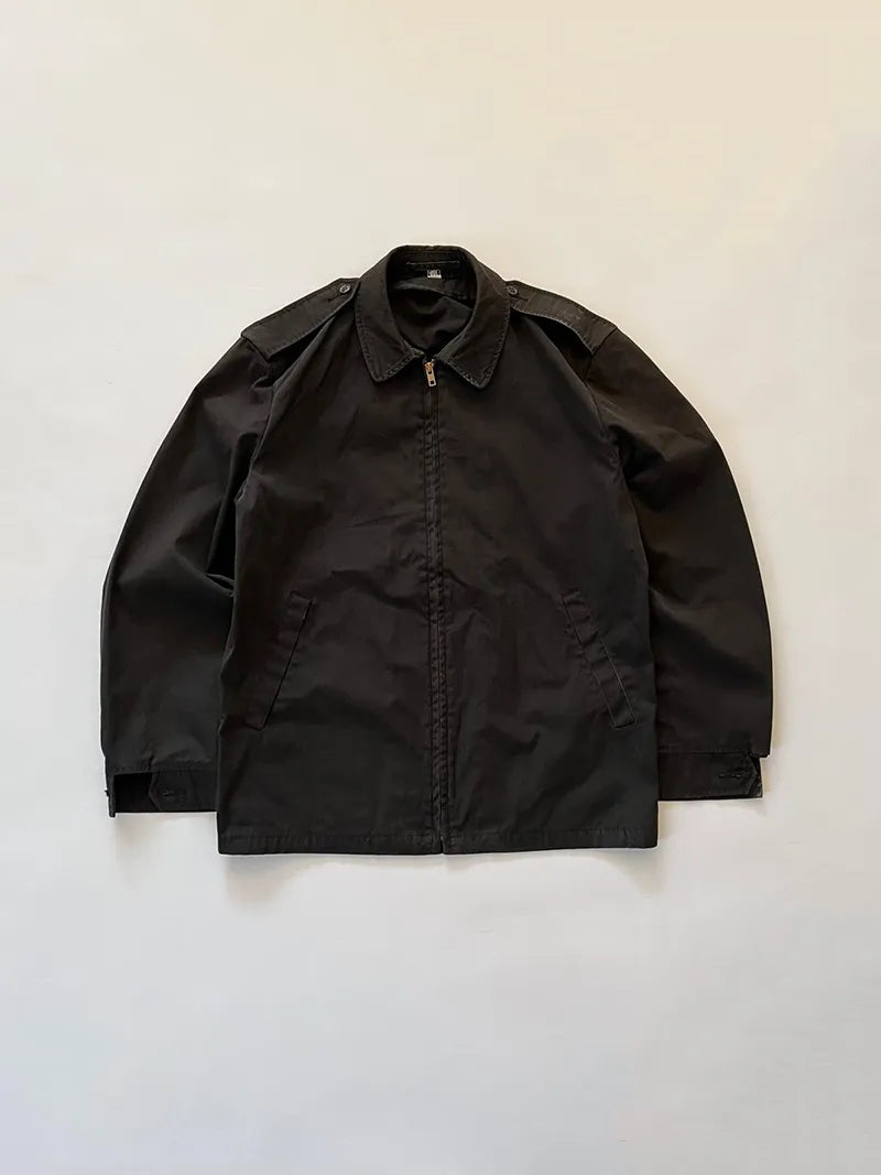 80s US Navy Light Jacket Black - L/XL