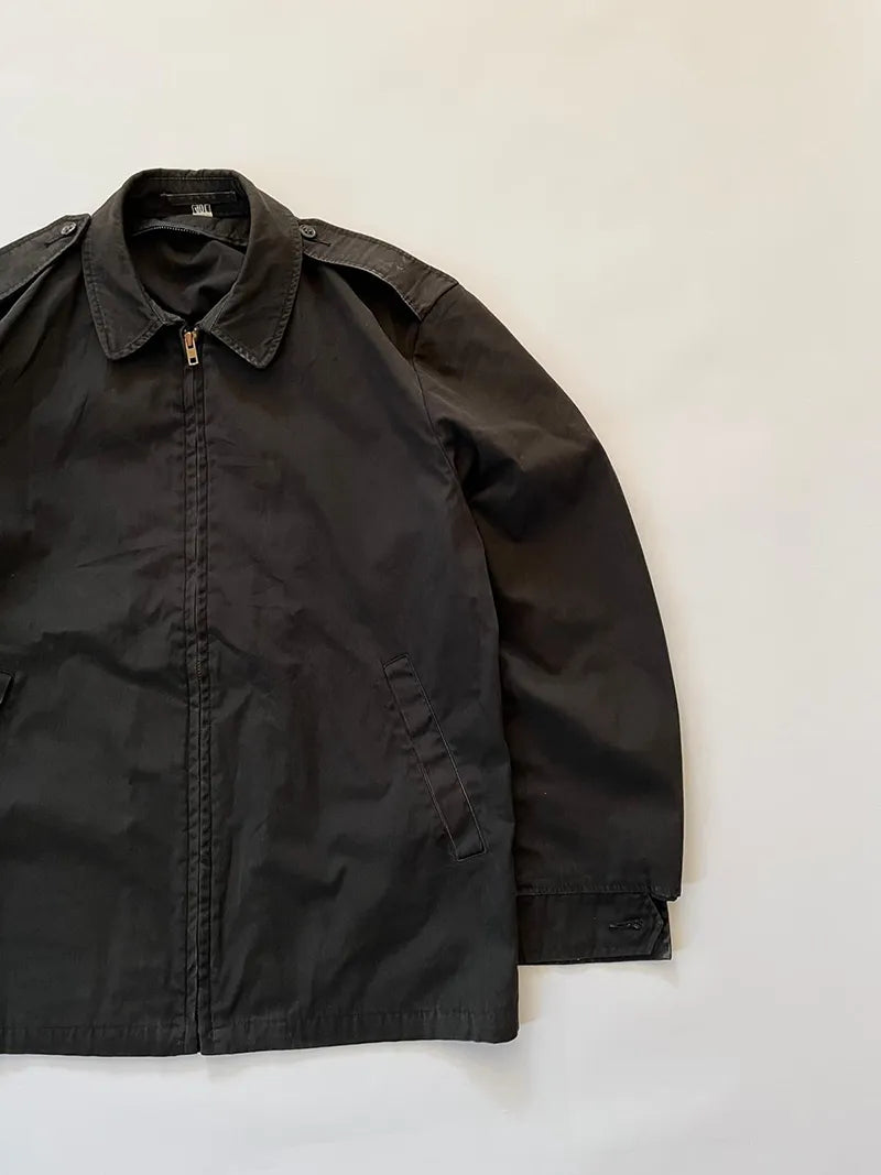 80s US Navy Light Jacket Black - L/XL