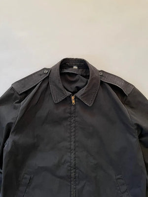 80s US Navy Light Jacket Black - L/XL
