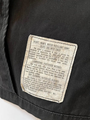 80s US Navy Light Jacket Black - L/XL
