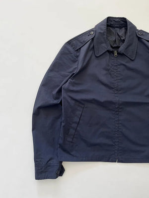 60s 70s USAF Light Jacket Blue - M/L