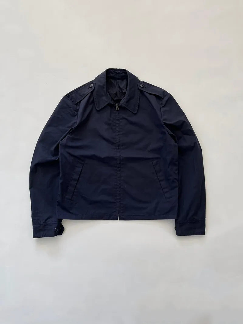 60s 70s USAF Light Jacket Blue - M/L