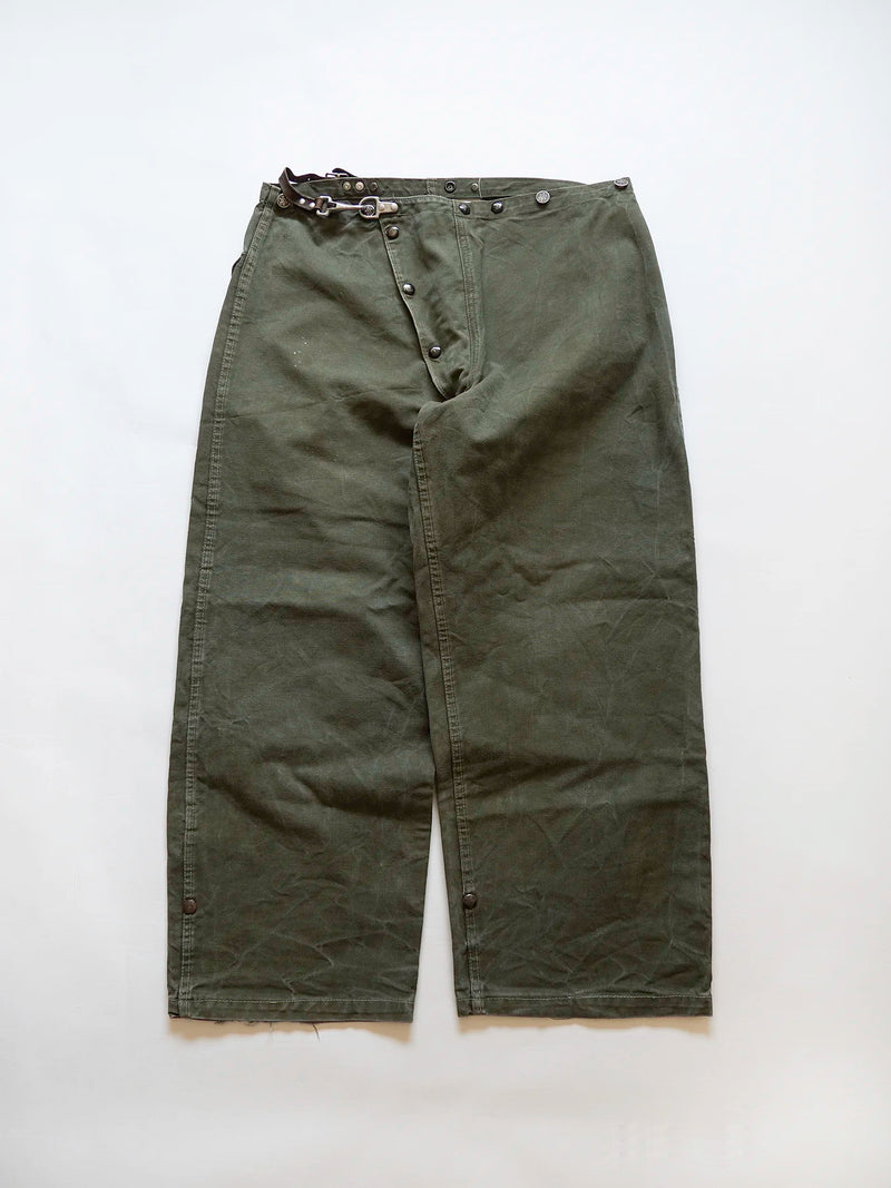 50s US Army Turnout Fireman's Trousers - W36 L30